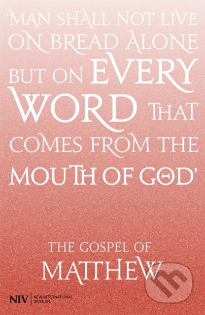 Kniha: NIV Gospel of Matthew (New International Version)