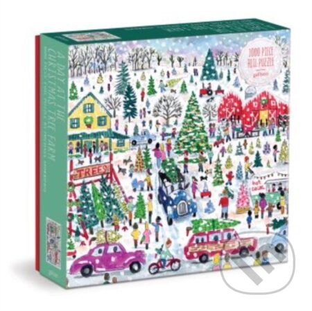 Kniha Michael Storrings Christmas Tree Farm 1000 Piece Foil Puzzle