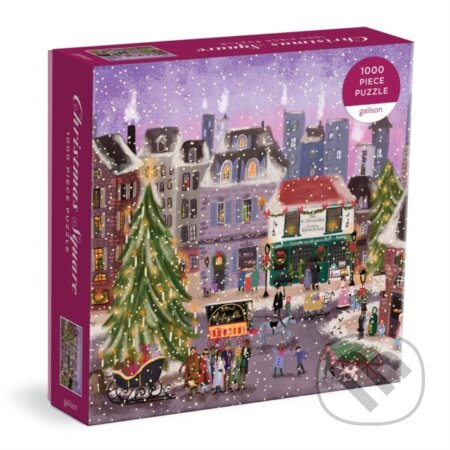 Kniha Joy Laforme Christmas Square 1000 Piece Puzzle in Square Box