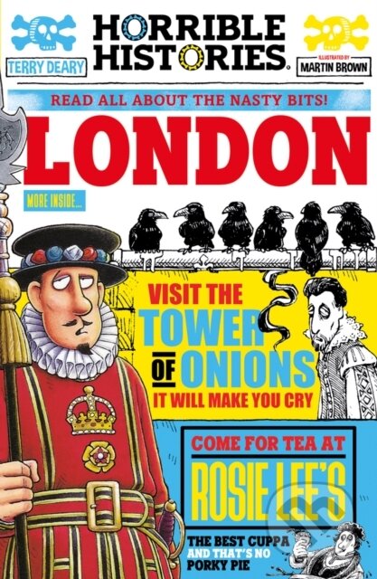 Gruesome Guides: London (newspaper edition) - Deary Terry - kniha z kategorie Pro děti