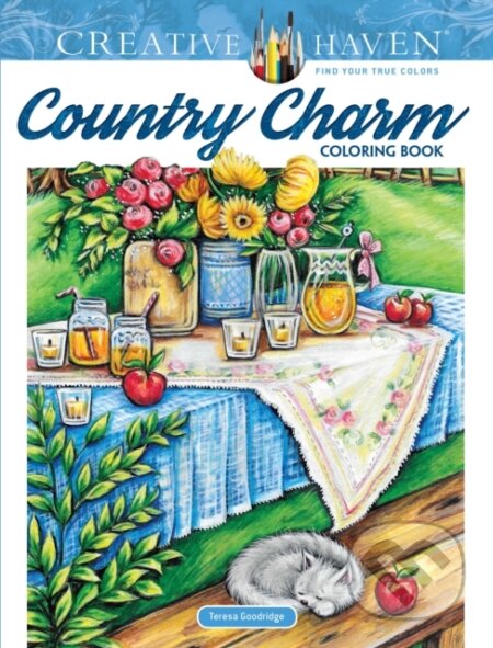 Creative Haven Country Charm Coloring Book koupíte na Martinus.cz