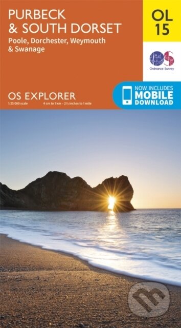 Kniha: Purbeck & South Dorset, Poole, Dorchester, Weymouth & Swanage (Ordnance Survey)