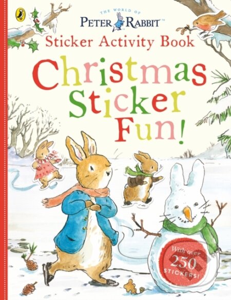 Kniha Peter Rabbit Christmas Fun Sticker Activity Book