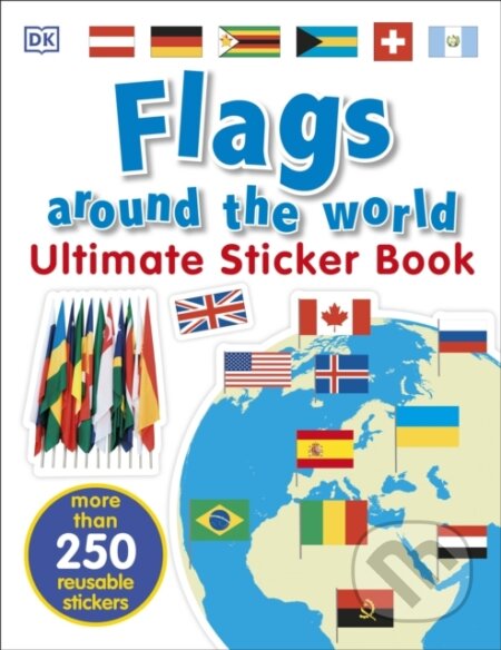 Flags Around the World Ultimate Sticker Book - kniha z kategorie Pro děti