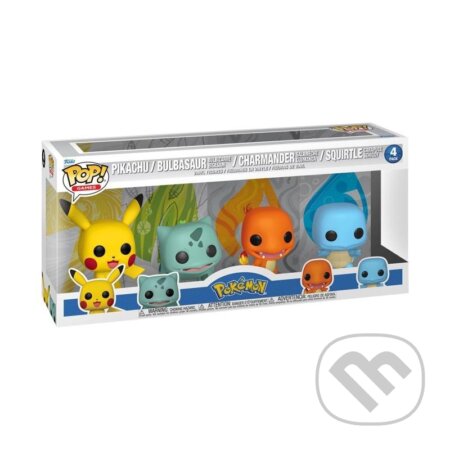 Funko POP Games: Pokémon - Starters 4-Pack (EMEA) (Funko). Funko, 2024