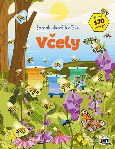 Kniha: Samolepková knížka Včely (Jiří Models)