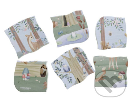 Spoločenská hra: Puzzle do kúpeľa Forest Friends (Little Dutch)