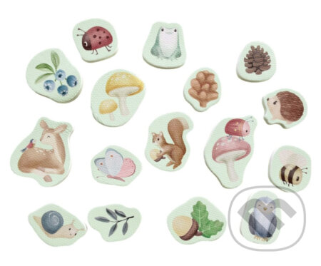 Penové samolepky Forest Friends