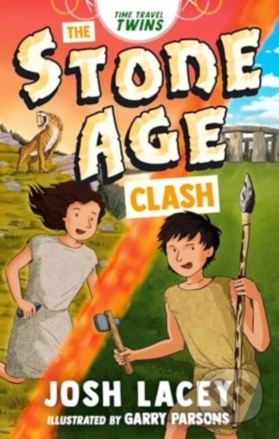 Kniha: Time Travel Twins: The Stone Age Clash (Josh Lacey)