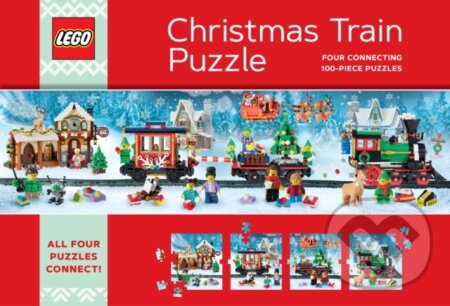 Kniha LEGO Christmas Train Puzzle