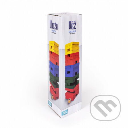 Veľká farebná veža s kockou - hra z kategorie Hry pro děti