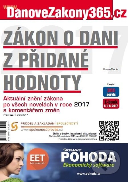 E-kniha: Daň z přidané hodnoty 2017 s komentářem změn (Autorský kolektív)