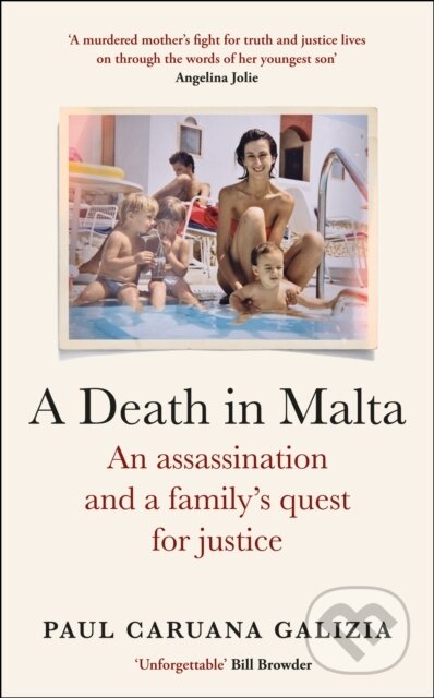 Kniha: A Death in Malta (Paul Caruana Galizia)