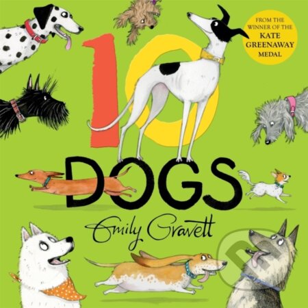 10 Dogs (A Funny Furry Counting Book) - Emily Gravett - kniha z kategorie Pro děti
