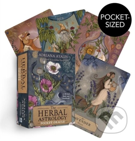 Kniha: Herbal Astrology/Oracle 55 Cards/Guidebk (Adriana Ayales)