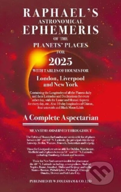 Kniha: Raphael's Ephemeris 2025 (Edwin Raphael)