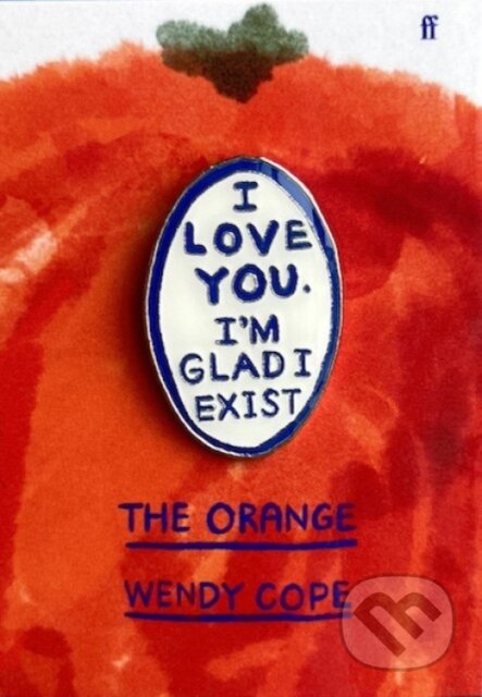 Orange Pin Badge