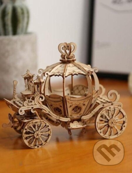 NiXiM Dřevěné 3D puzzle/Pohádkový kočár - puzzle z kategorie 3D puzzle