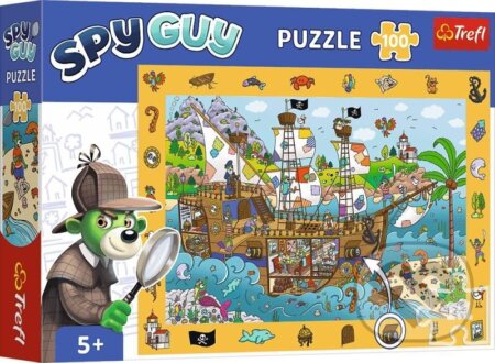 Spy Guy: Pirátská loď - puzzle z kategorie 60 - 300 dílků