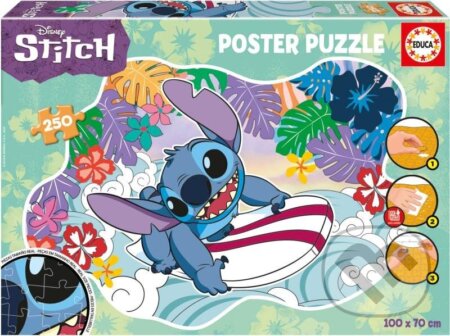 EDUCA Poster puzzle Stitch 250 dílků