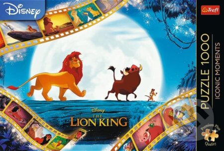 Puzzle 1000 dílků Premium Plus Lví král