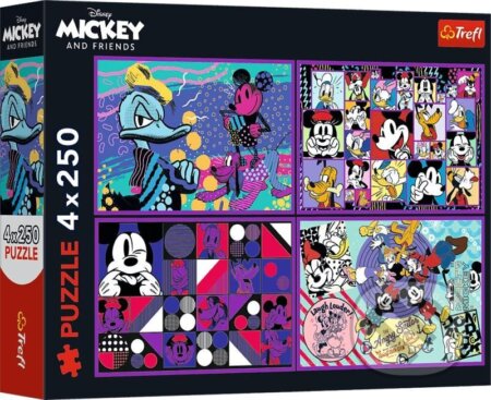 Příhody Mickeyho Mouse a přátel - puzzle z kategorie 60 - 300 dílků
