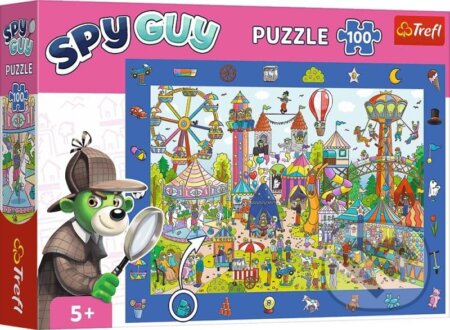 Spy Guy: Zábavní park - puzzle z kategorie 60 - 300 dílků