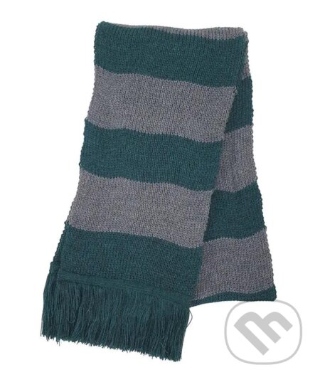 Harry Potter Pruhovaný šál - Slizolin (Distrineo)