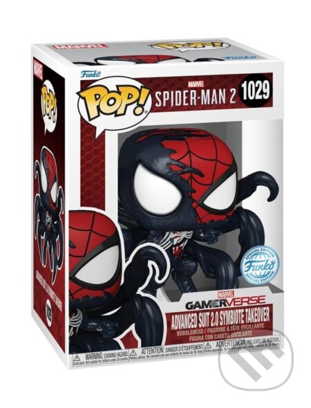 Funko POP Games: Spider-Man 2 - Advanced Suit 2.0 Symbiote Takeover (Funko). Funko, 2024