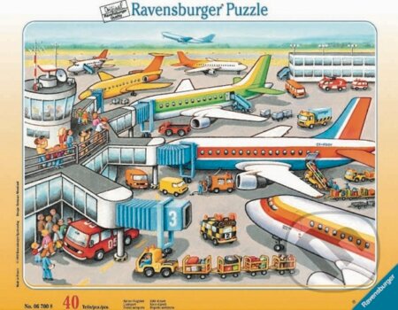 Puzzle: Letisko (Ravensburger). Ravensburger