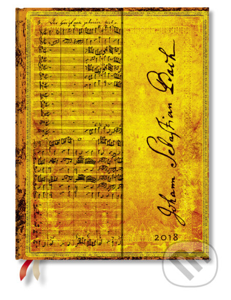 Paperblanks - diár Bach, Cantata BWV 112 2018, Paperblanks, 2017