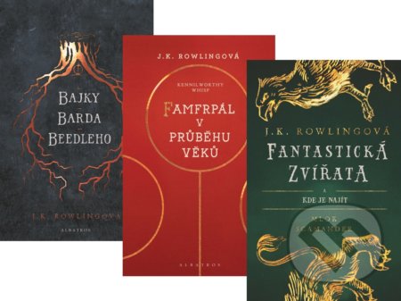 Kouzelnická kolekce - J.K. Rowling, Kennilworthy Whisp, Mlok Scamander, Albatros CZ, 2017