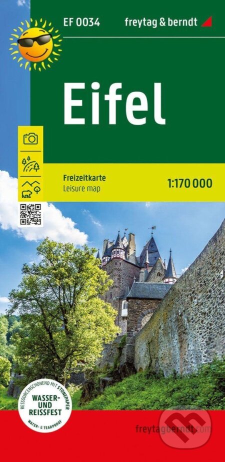 Kniha: Eifel 1:170 000 / mapa volného času (freytag&berndt)