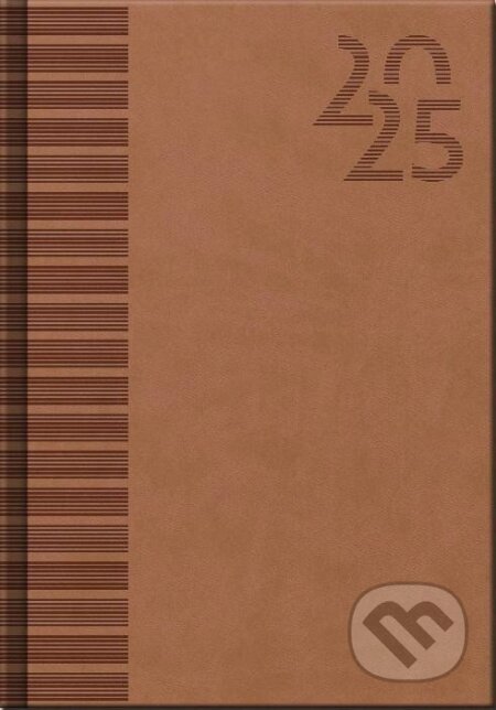 Diář 2025 Vivella Brown, denní A5 (Spektrum grafik). Spektrum grafik, 2024