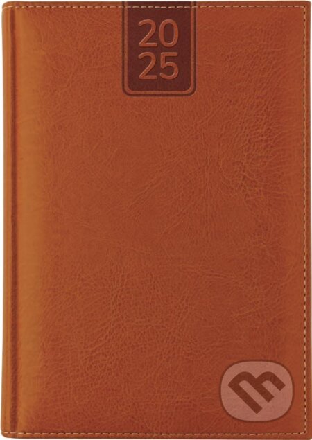 Diář 2025 Nebraska Light Brown, týdenní A5 (Spektrum grafik). Spektrum grafik, 2024
