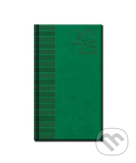 Diář 2025 Vivella Green, mini, týdenní A6 (Spektrum grafik). Spektrum grafik, 2024