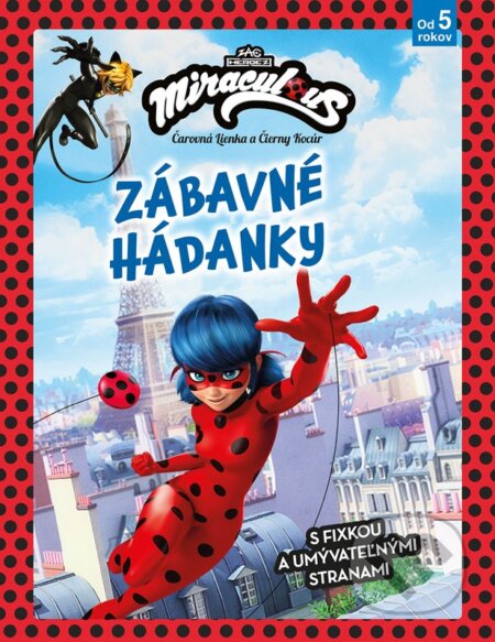 Kniha: Čarovná Lienka a Čierny Kocúr: Zábavné hádanky (Autorský kolektiv)