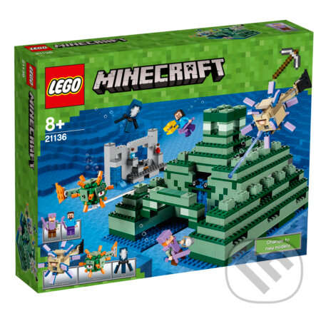 LEGO Minecraft 21136 Pamätník v oceáne, LEGO, 2017