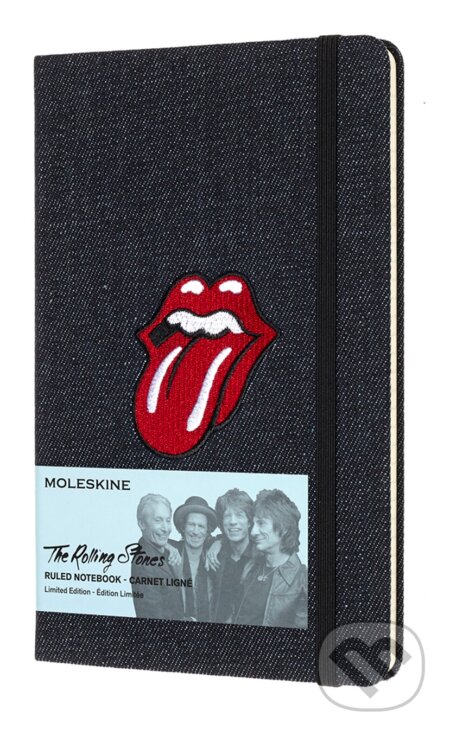 Moleskine - Rolling Stones zápisník Denim, Moleskine, 2017