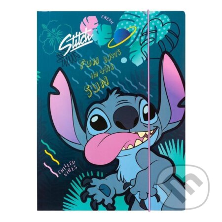 Colorino školské dosky s gumičkou Stitch 3