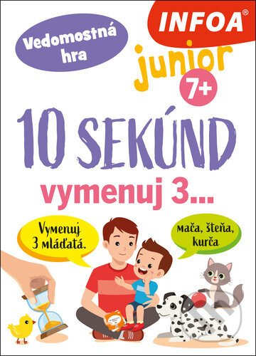 10 sekúnd vyjmenuj 3... junior, INFOA, 2025