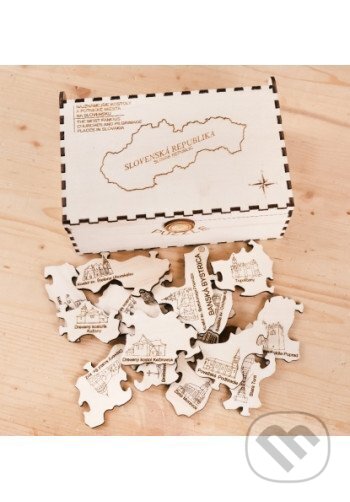 Puzzle: Najznámejšie kostoly a pútnické miesta na Slovensku (). 