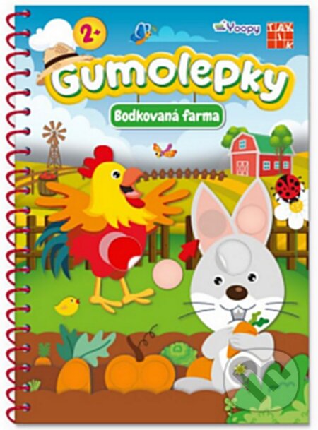 Gumolepky - Bodkovaná farma - kniha z kategorie Samolepky