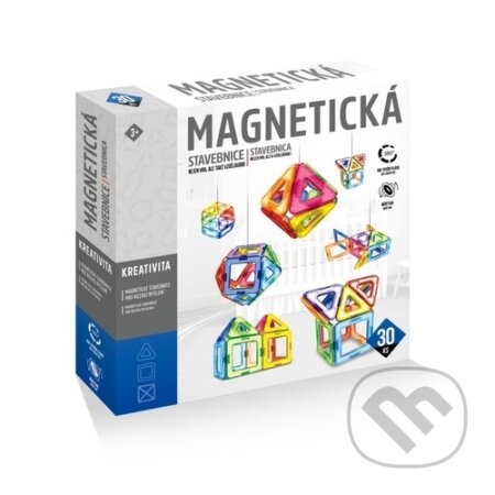 Alltoys Magnetická stavebnice 30 ks