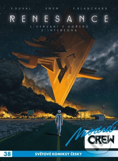 Modrá CREW 38 - Renesance 1 a 2 - Fred Duval - kniha z kategorie Komiksy