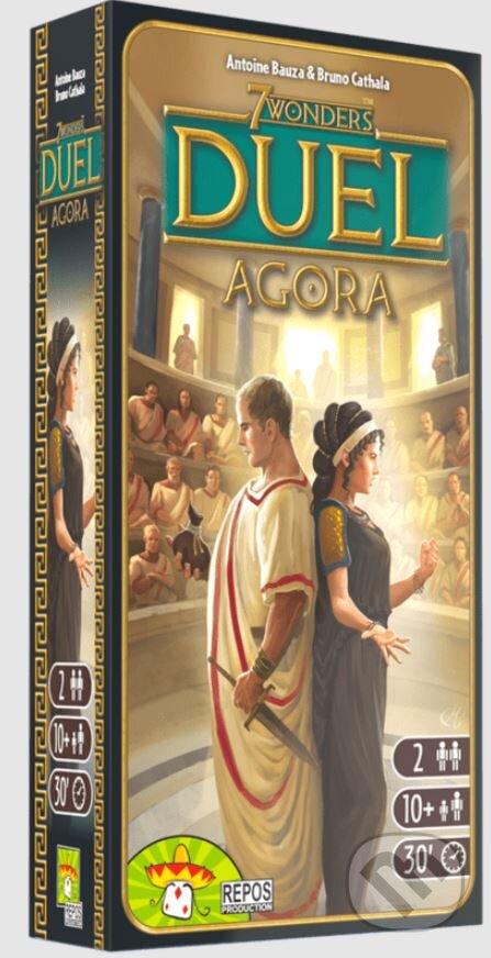 Spoločenská hra: 7 Wonders: Duel - Agora (Repos Production)