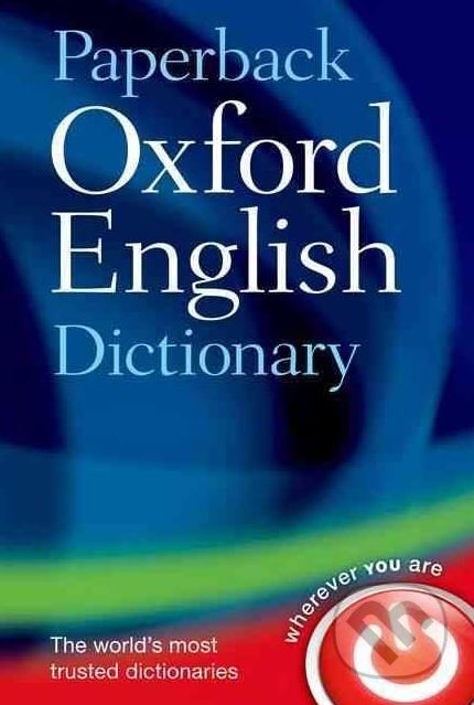 Paperback Oxford English Dictionary, Oxford University Press, 2012