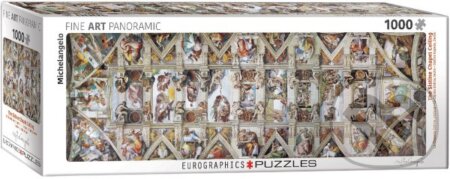 Strop Sixtinské kaple - Michelangelo di Buonarotti, EuroGraphics, 2017