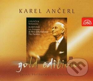 Gold 24 / Janacek,l./Martinu,b.  Sinfonietta - Fresk - Karel Ančerl, , 2003