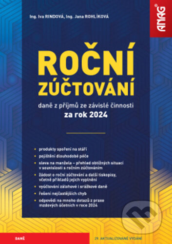 Roční zúčtování daně z příjmů ze závislé činnosti (za rok 2024) - kniha z kategorie Daně